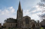 The Church Of St Mary's On The Green In Witney Stock Photo