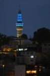 Istanbul, Turkey - May 29 : Night-time View Of Buildings In Istanbul Turkey On May 29, 2018 Stock Photo