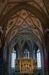 Interior View Of St. Wolfgang Parish And Pilgrimage Church Stock Photo