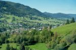 Campulung Moldovenesc, Transylvania/romania - September 18 : Far Stock Photo