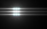 Abstract Sun Burst With Digital Lens Flare Background.abstract Digital Lens Flares Special Lighting Effects On Black Background Stock Photo