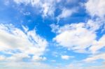 Blue Sky And Clouds Stock Photo