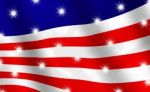 American Flag Stock Photo