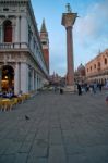 Venice Italy Saint Marco Square View Stock Photo