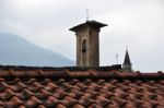 Old Roofs In Ancient City Stock Photo