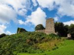 Ancient Ruins At Beeston Castle Stock Photo