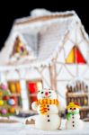 Gingerbread House Stock Photo