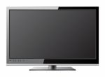 Lcd/led Television Isolated Stock Photo