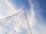 Soccer Nets Stock Photo