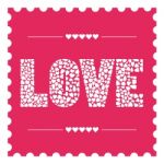 L O V E Card3 Stock Photo