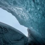 Crystal Ice Cave Near Jokulsarlon Stock Photo