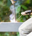 Welder Stock Photo