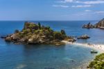 Isola Bella Nature Reserve, Sicily Stock Photo