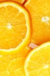 Orange Slices Stock Photo