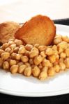 Chickpea Stew Stock Photo