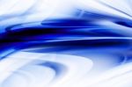 Blue Abstract Futuristic Background Stock Photo