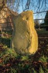 Reburial Stone At Kempsey In Worcestershire Stock Photo