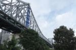 Story Bridge In Brisbane Stock Photo