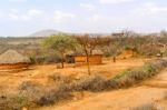 Farmland Landscape In Ethiopia Stock Photo