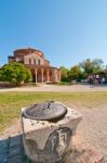 Venice Italy Torcello Cathedral Of Santa Maria Assunta Stock Photo