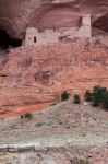 Mummy Cave Ruins Canyon Del Muerto Stock Photo