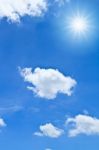 Blue Sky And White Cloud Stock Photo