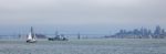 View From Sausalito Towards San Francisco Stock Photo