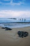 Beautiful Beach At Bridport, Tasmania, Australia Stock Photo