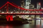 Story Bridge In Brisbane Stock Photo