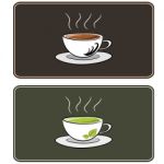 Coffee  And Tea Illustration Stock Photo