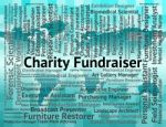 Charity Fundraiser Indicating Jobs And Occupation Stock Photo