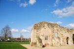 St Oswald's Priory Ruins In Gloucester Stock Photo