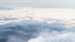 Landscape Of Cloud Above Cordillera In The Morning Stock Photo