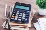 Office Desk Stock Photo