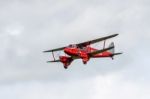 De Havilland Dh90 Dragonfly At Shoreham Airshow Stock Photo