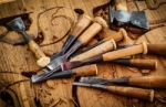 Tools Of The Woodcarver Stock Photo