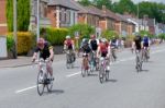 Cyclists Participating In The Velethon Cycling Event In Cardiff Stock Photo