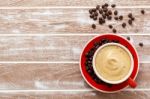 Coffee Cup Background Stock Photo