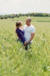 Young Happy Attractive Couple Stock Photo