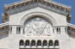 Monte Carlo, Monaco - April 19 ; Cathedral Of St Nicholas In  Mo Stock Photo