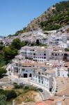 Mijas, Andalucia/spain - July 3 : View From Mijas In  Andalucia Stock Photo