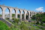 Aqueduct Of The Free Waters Stock Photo