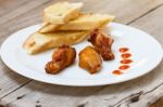 Fried Chicken Stock Photo