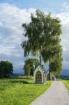 Calvary Church In St Georgen Im Attergau Stock Photo