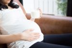 Pregnant Woman Stock Photo