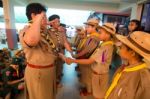 Student 9-10 Years Old, Teacher Award In Scouting, Scout Camp In Bangkok Thailand Stock Photo