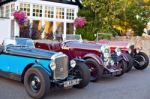 Bentley Speed Six And  Lagonda 16/80 S-type Special Six Stock Photo