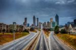 Atlanta Skyline Stock Photo