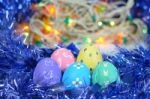 Easter Eggs Stock Photo