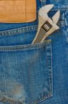 Blue Jean Stock Photo